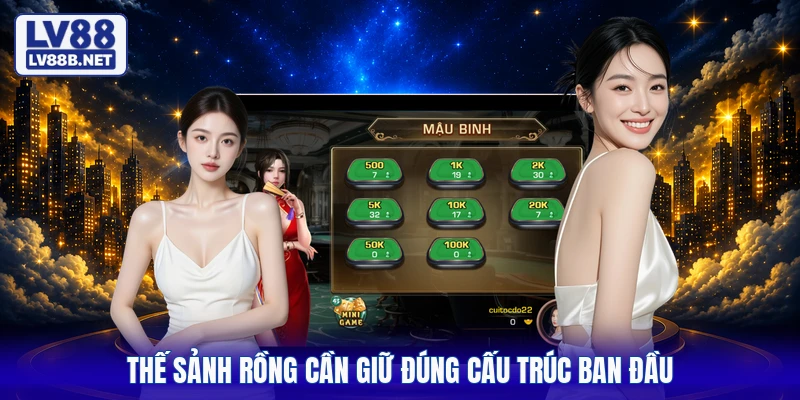 Thế sảnh rồng cần giữ đúng cấu trúc ban đầu